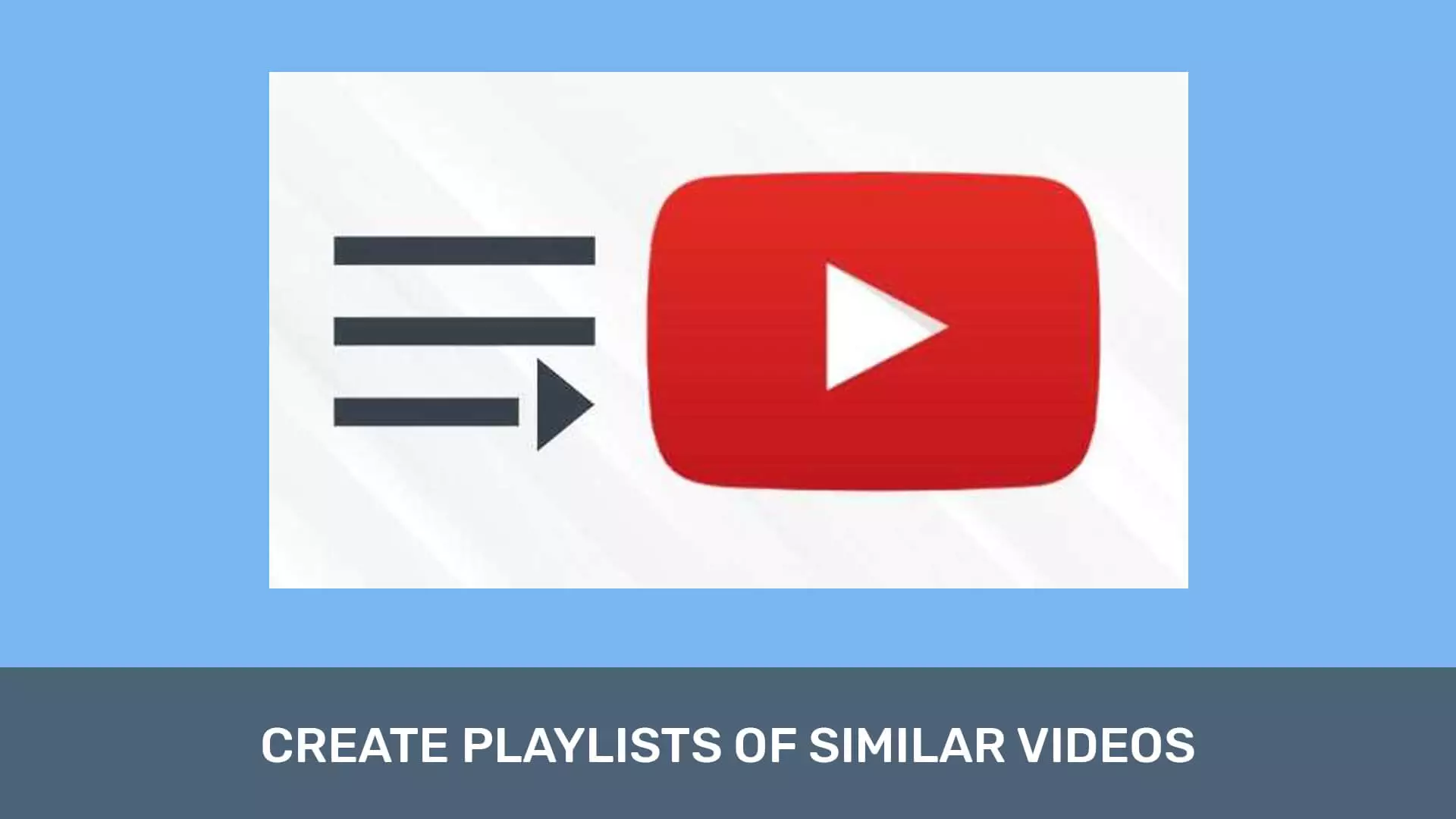 How to create playlist